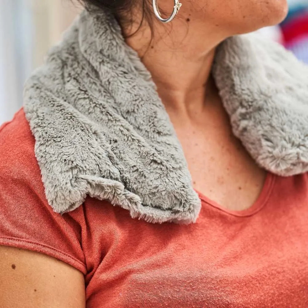 Bandeau - tour de cou noir bouillottes