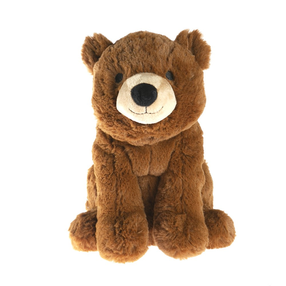 Brown bear hot water bottle plush toy