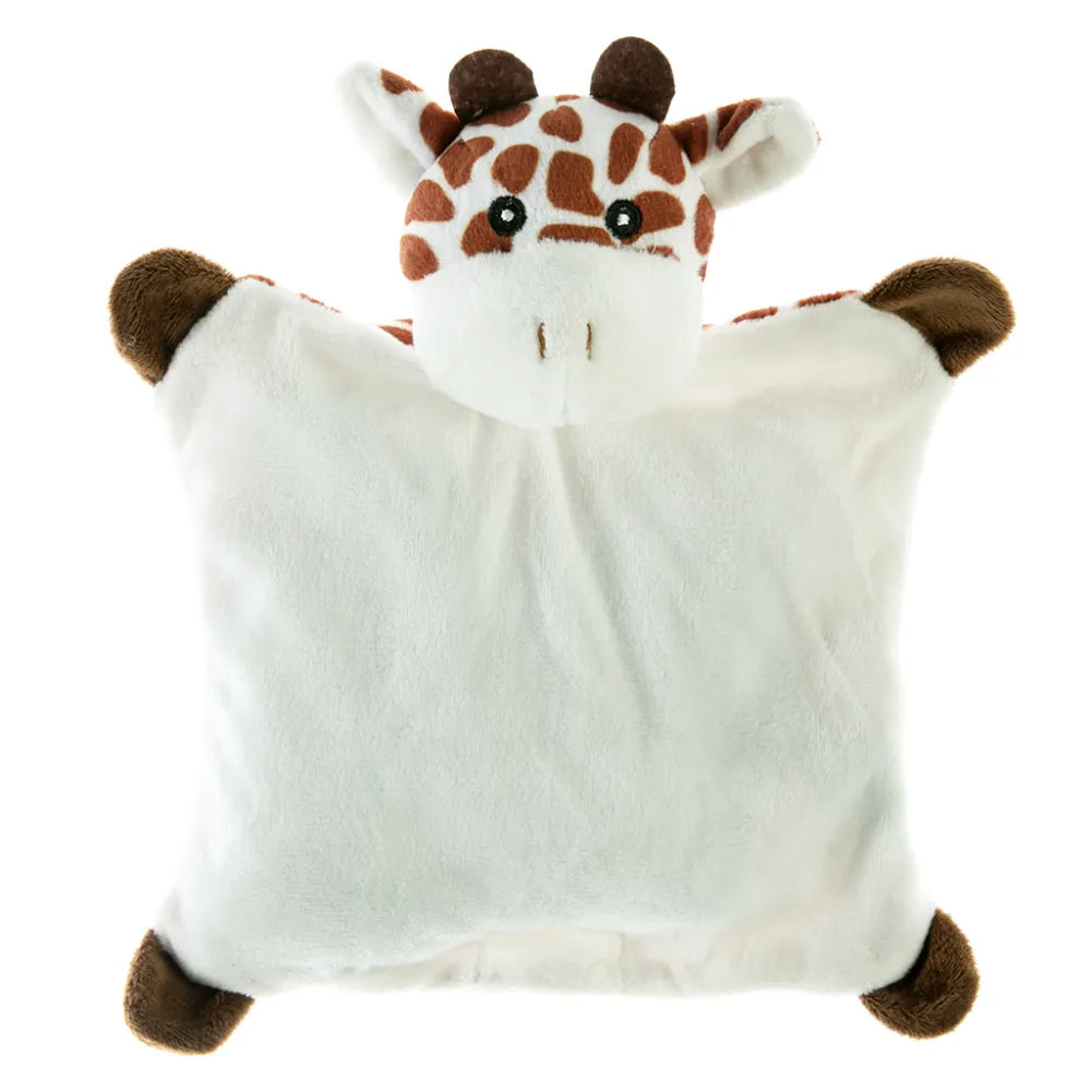 Doudou girafe pour  bébé peluche bouillotte