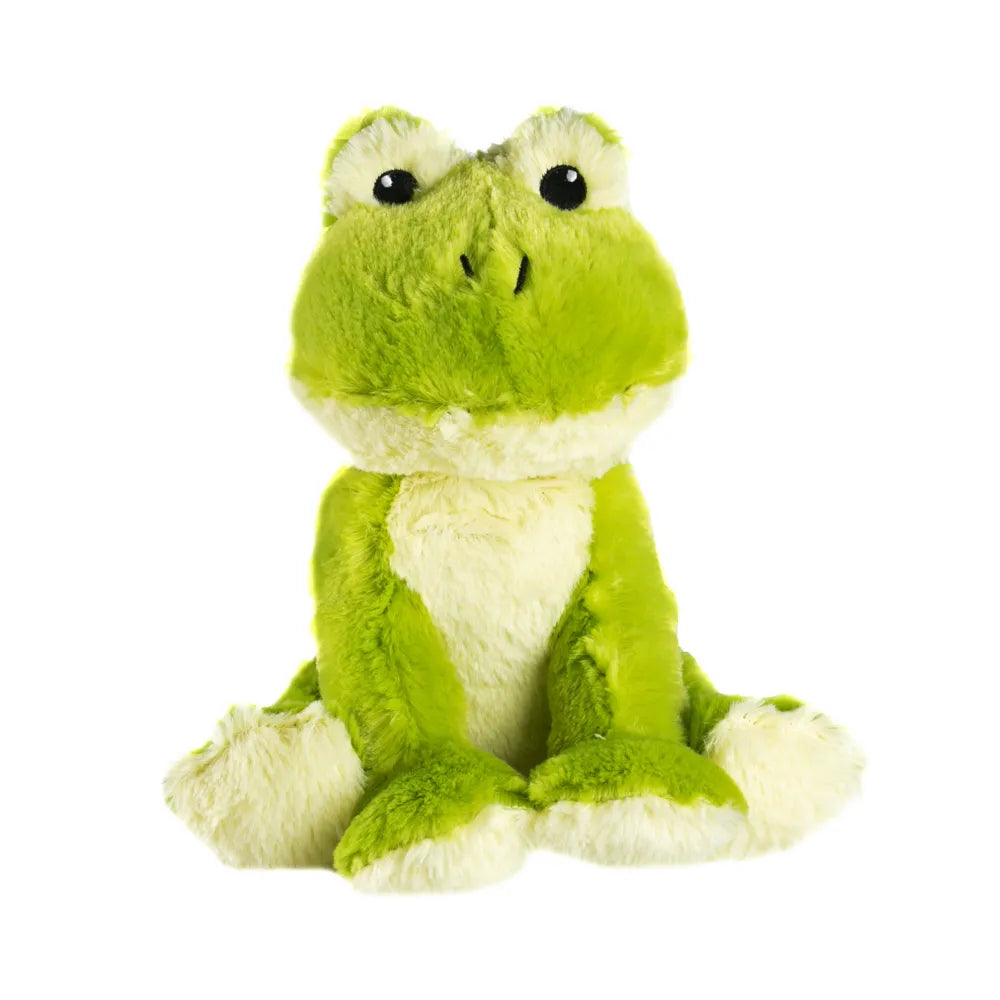 Grenouille peluche bouillotte