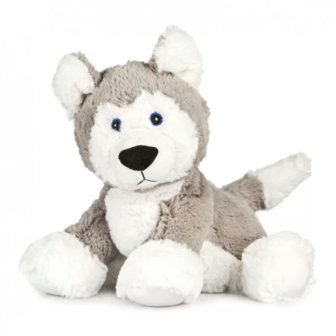 Husky peluche bouillotte
