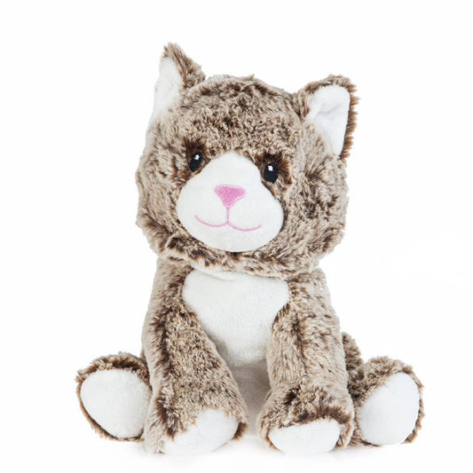 Chaton peluche bouillotte