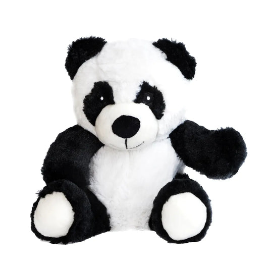 Panda noir et blanc peluche bouillotte