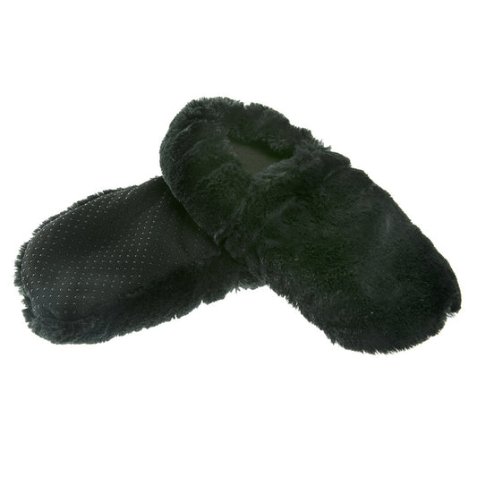 Chaussons bouillottes noir