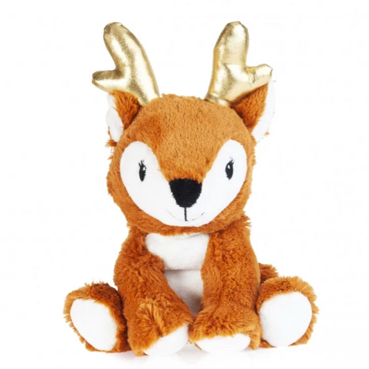 Faon peluche bouillotte