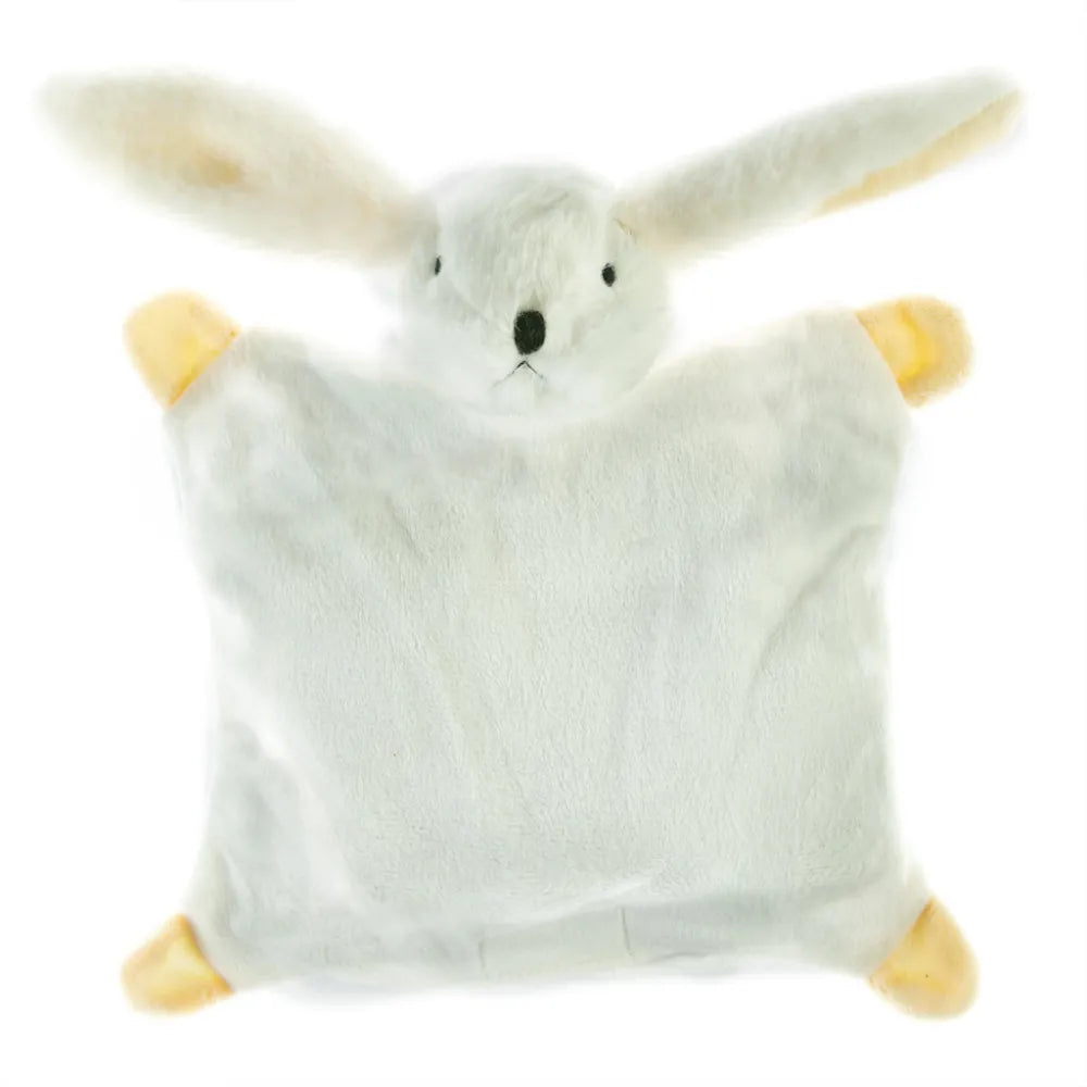 Doudou lapin pour bébé peluche bouillotte