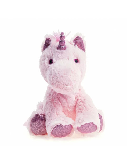 Licorne rose peluche bouillotte