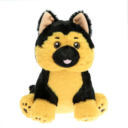Chien berger allemand peluche bouillotte