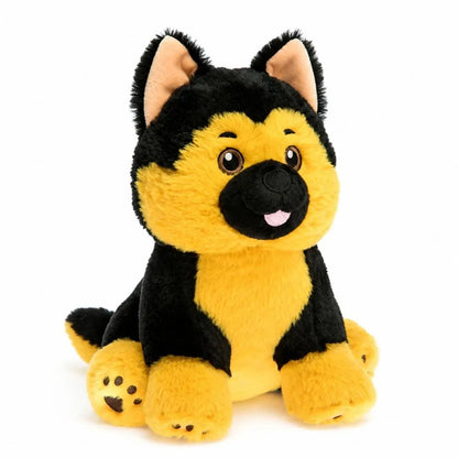 Chien berger allemand peluche bouillotte