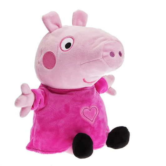 Peppa pig rose peluche bouillotte